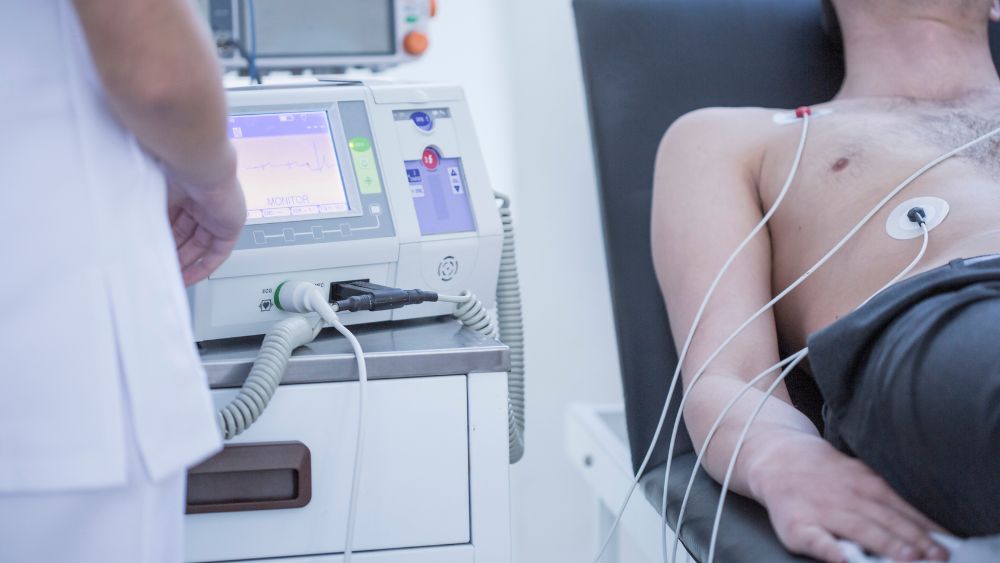 ecg monitoring patient